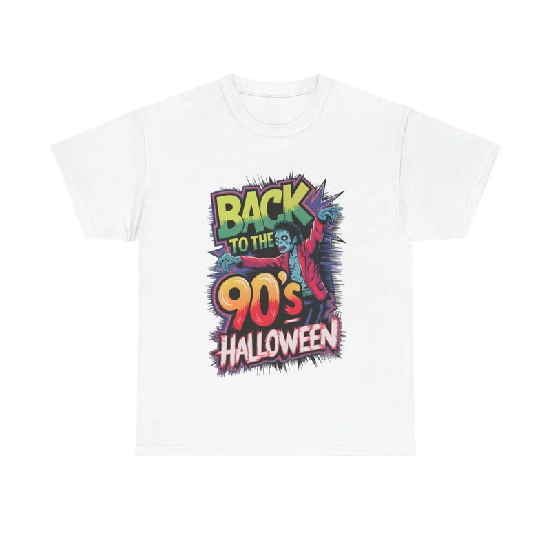 Back to the 90s Halloween T-Shirt, front view