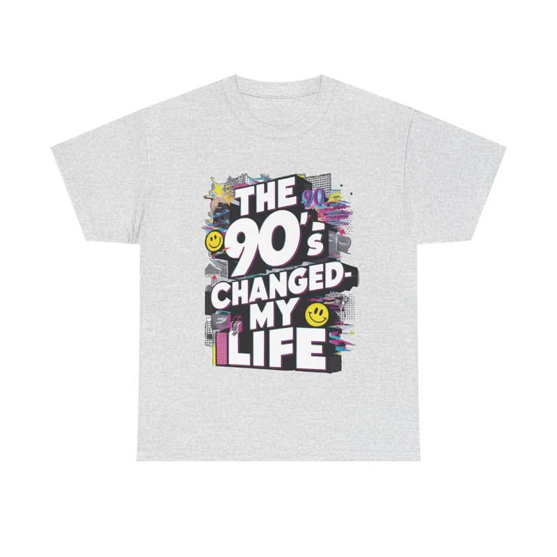 The 90s Changed My Life T-Shirt, front view